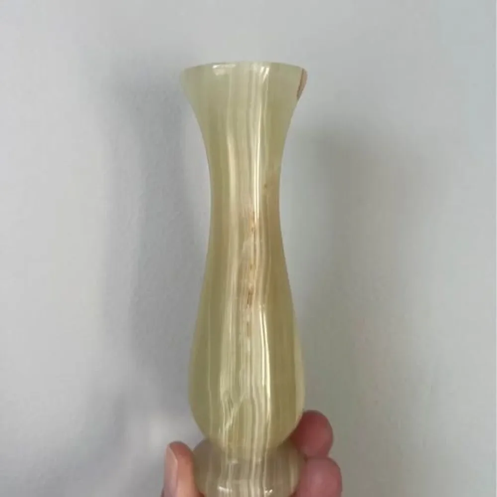 Vintage Onyx Bud Vase - Picture 4 of 8